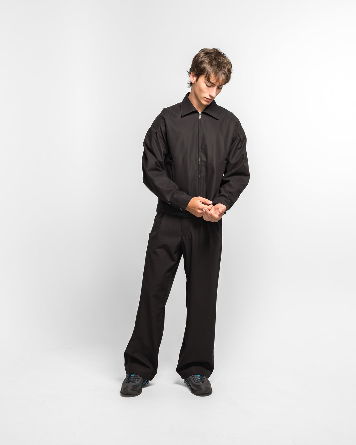 Asics - Mirbelioids Shirt Jacket - Black - UP THERE