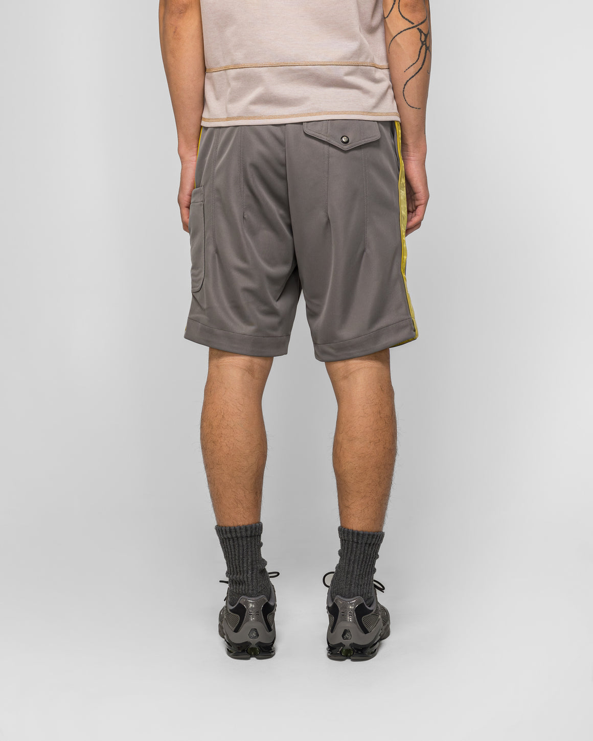 Asics - Styrax Shorts - Dark Gull Grey - UP THERE