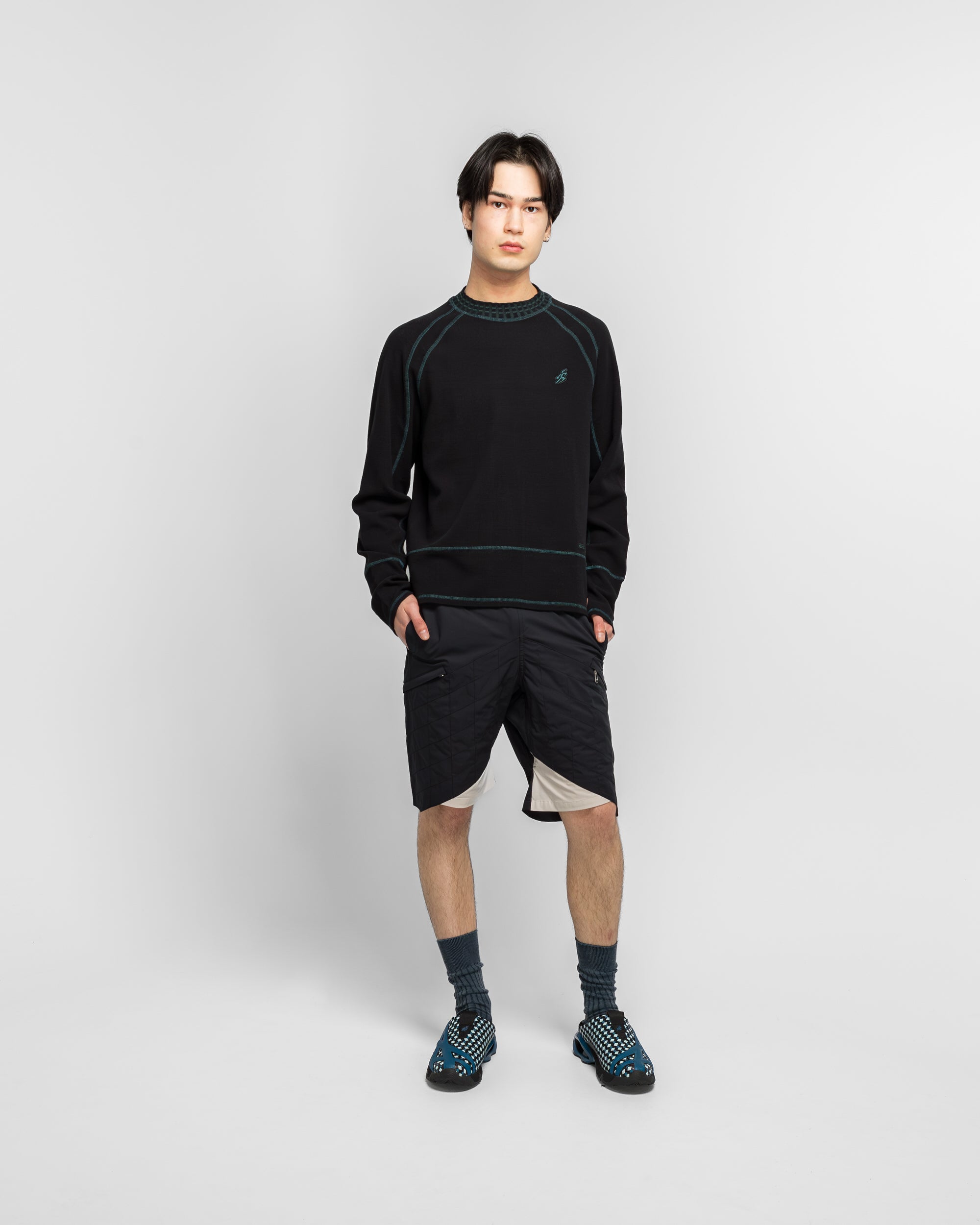Asics - Tamarica LS T-Shirt - Black | UP THERE