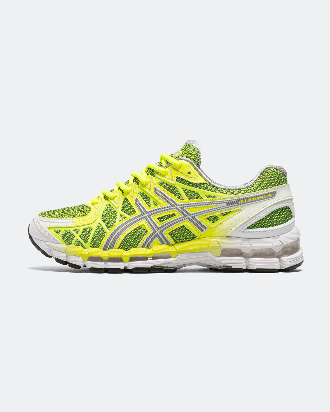 Asics - GEL-Kayano 20 - Safety Yellow/Pure Silver - UP THERE