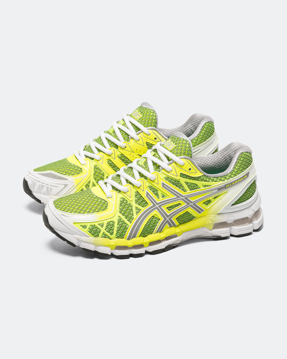 Asics - GEL-Kayano 20 - Safety Yellow/Pure Silver - UP THERE
