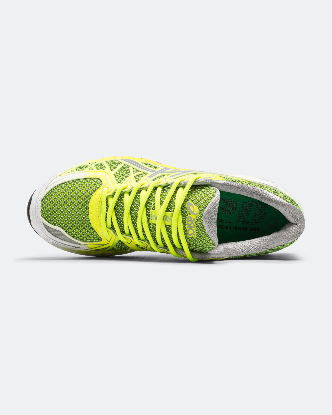 Asics - GEL-Kayano 20 - Safety Yellow/Pure Silver - UP THERE