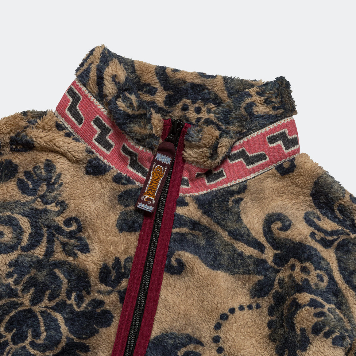 Kapital - DAMASK Fleece ZIP Blouson (VirginMary) - Beige - UP THERE