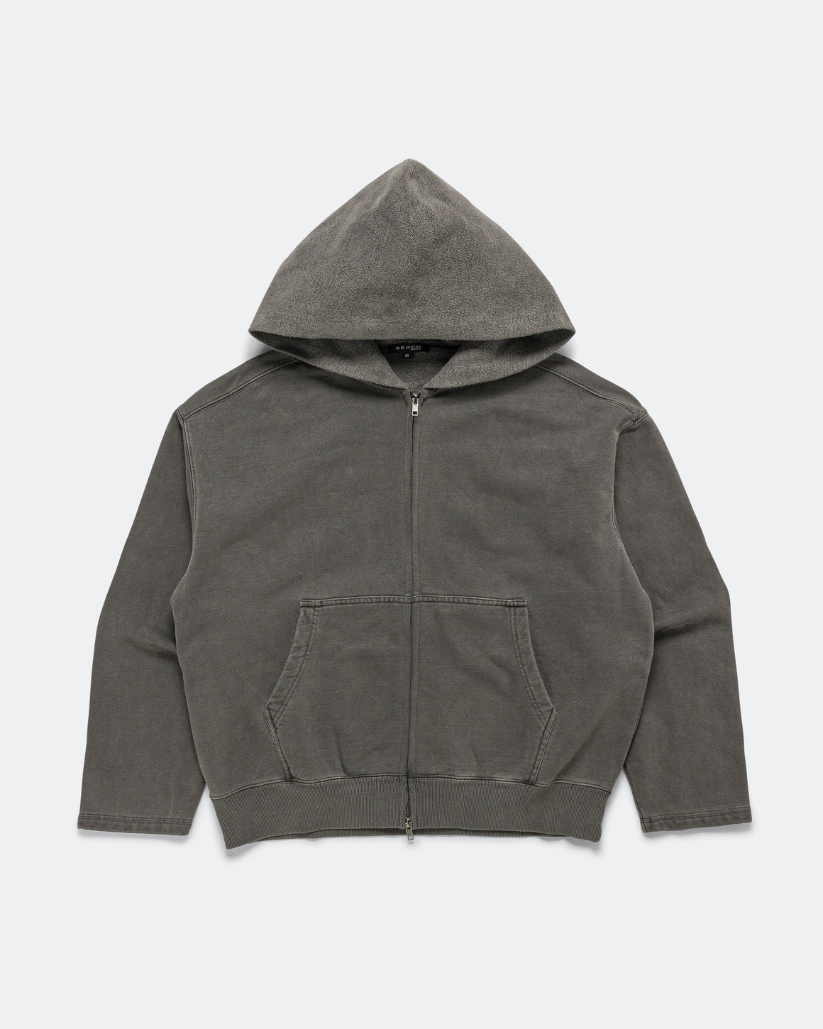 Beach Brains - Bomber Hoodie - Charcoal - UP THERE