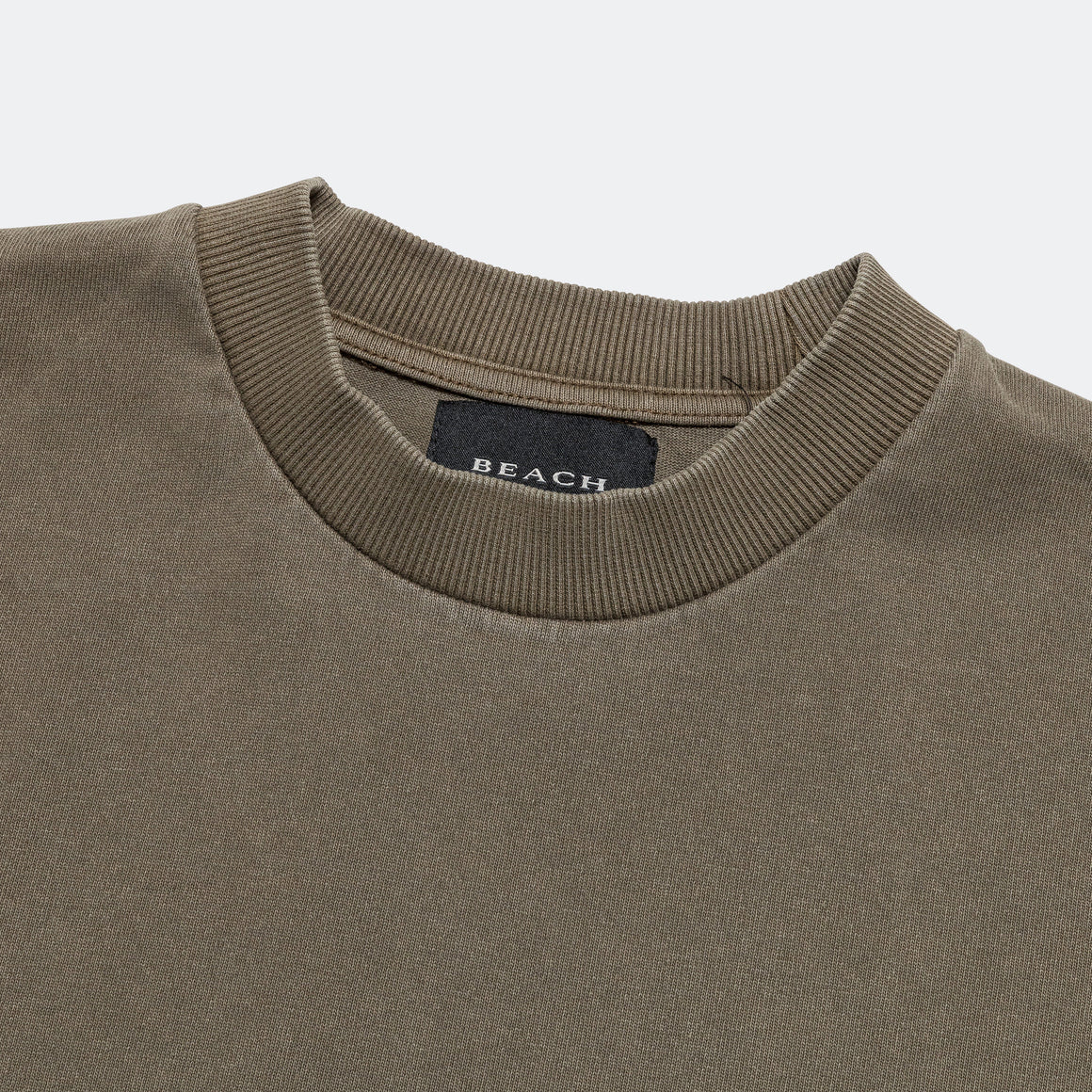 Beach Brains - Boxy Tee - Brown - UP THERE