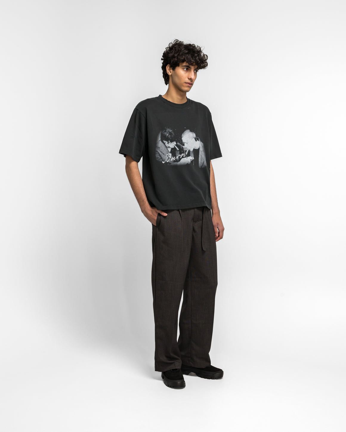Beach Brains - Burn Dream T-Shirt - Black - UP THERE