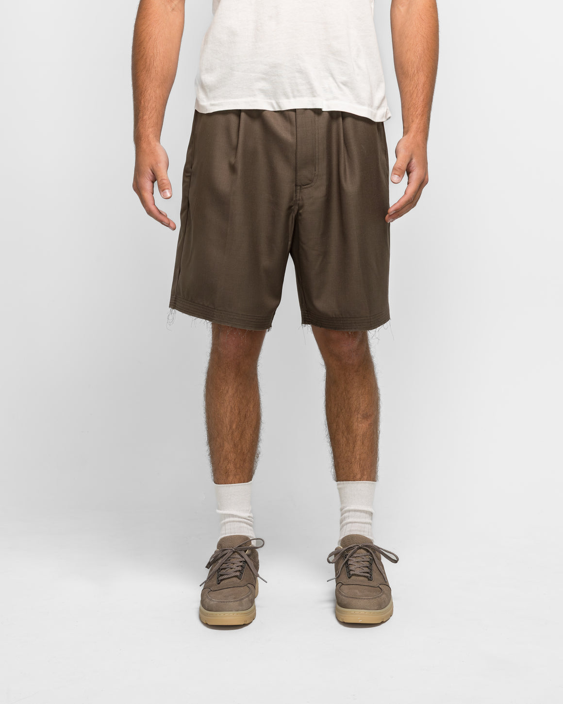 Beach Brains - Cut Short - Taupe - UP THERE