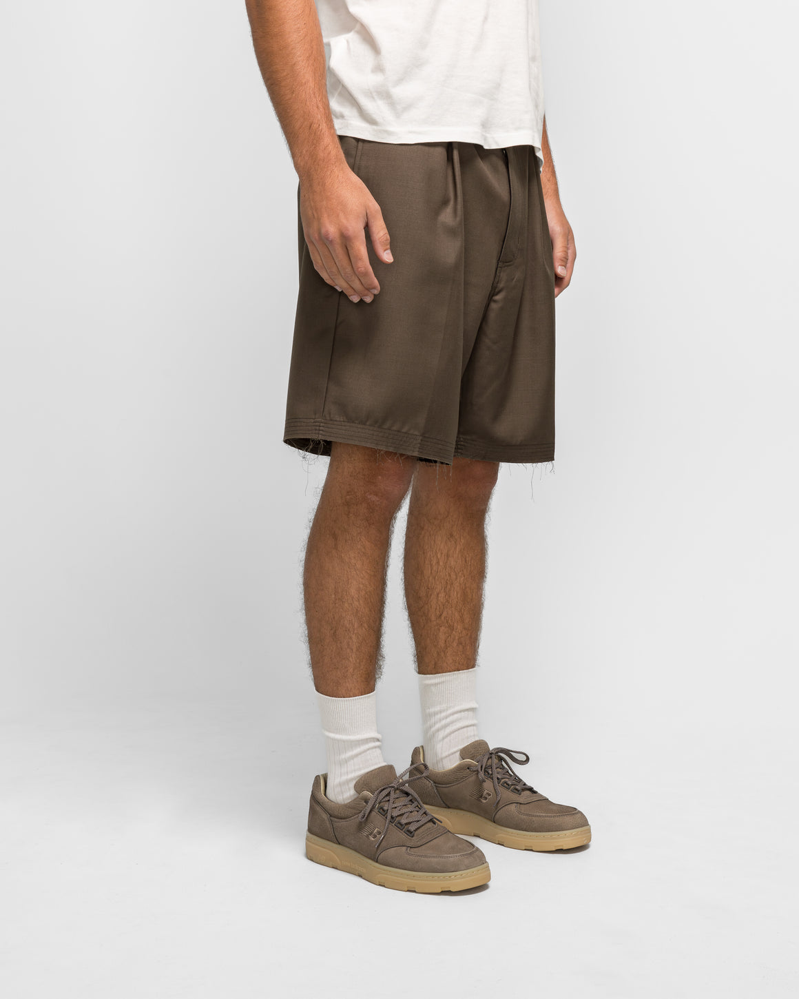 Beach Brains - Cut Short - Taupe - UP THERE