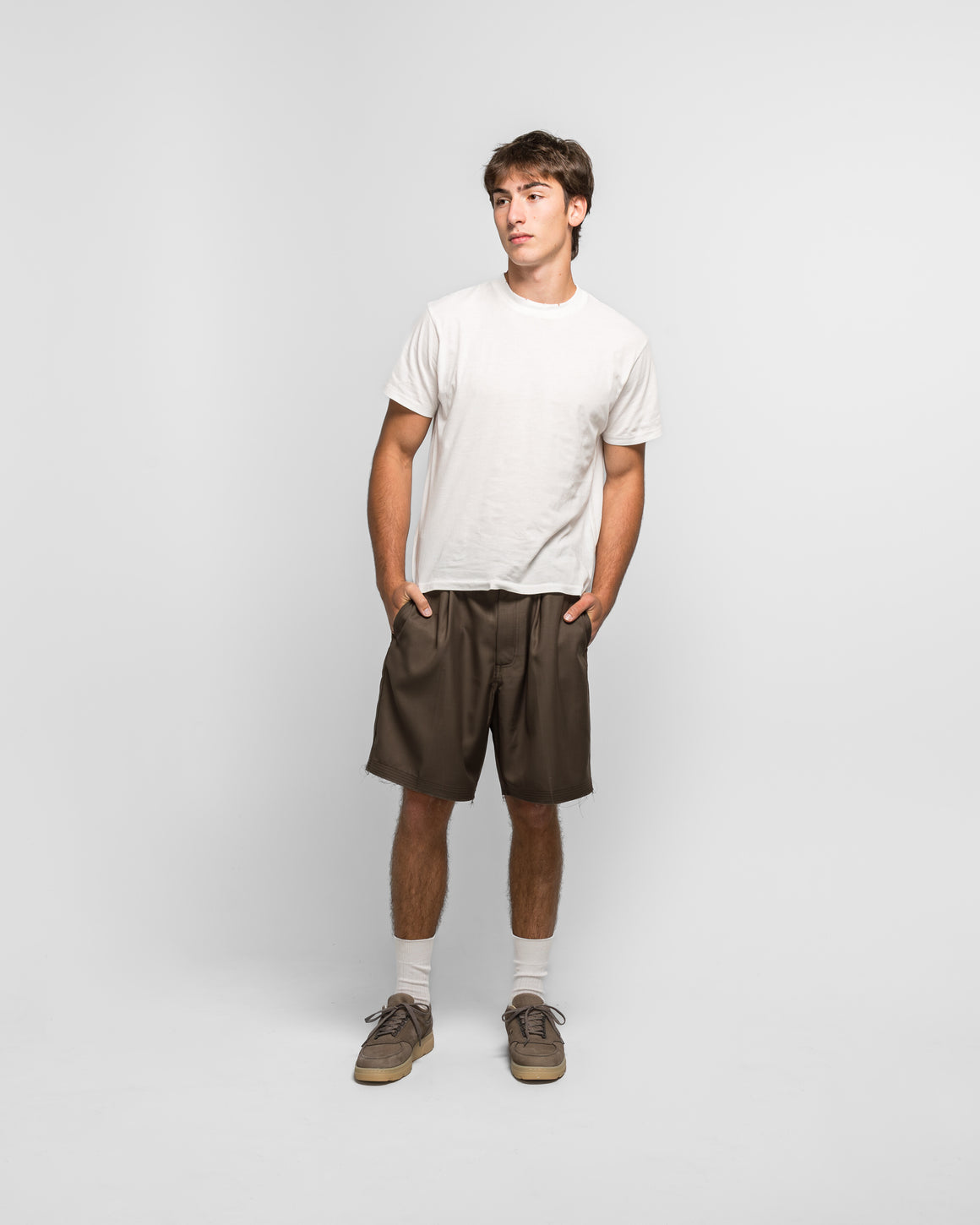 Beach Brains - Cut Short - Taupe - UP THERE