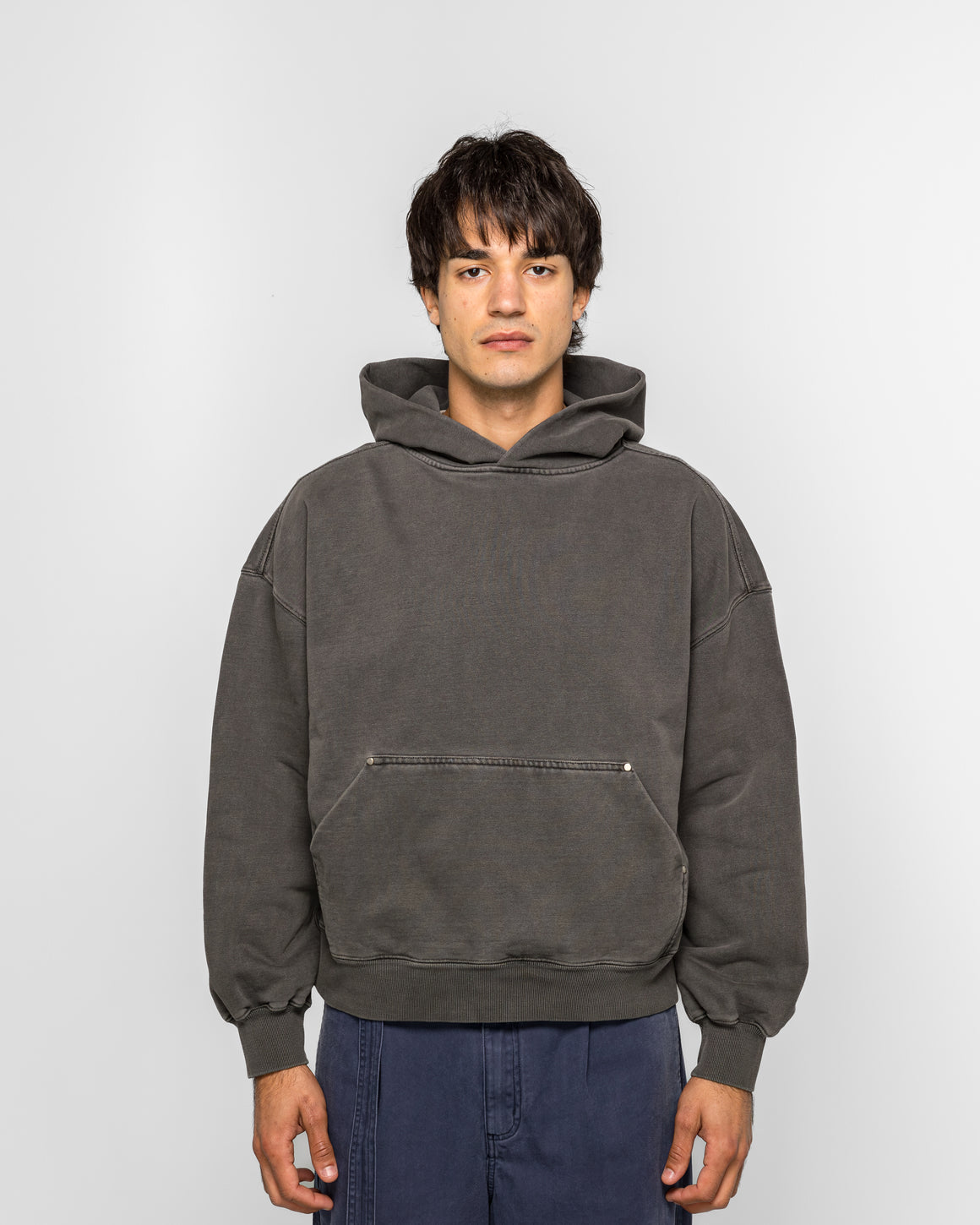 Beach Brains - Daily Hoodie - Charcoal - UP THERE
