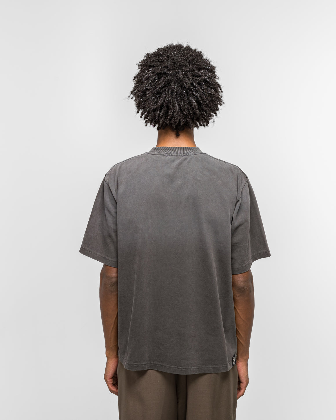 Beach Brains - Dom Tee - Sun Faded Black - UP THERE