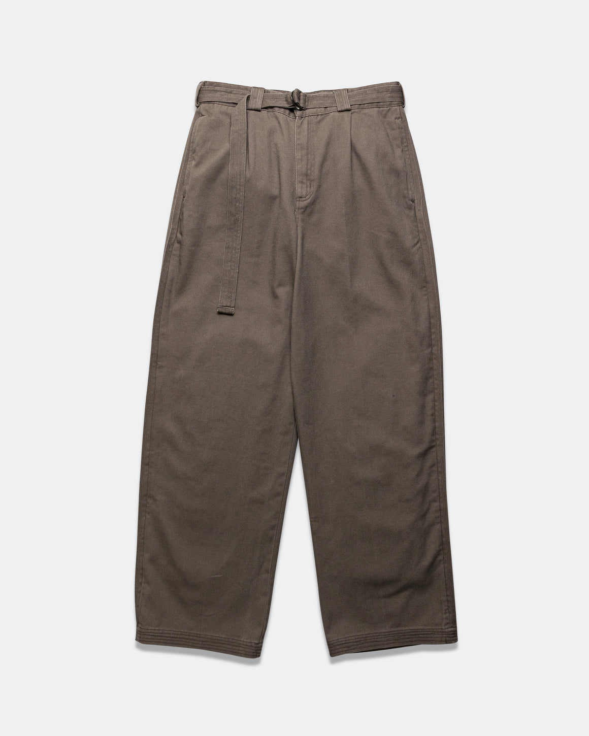 Beach Brains - Pleated Work Pant - Gravel - UP THERE