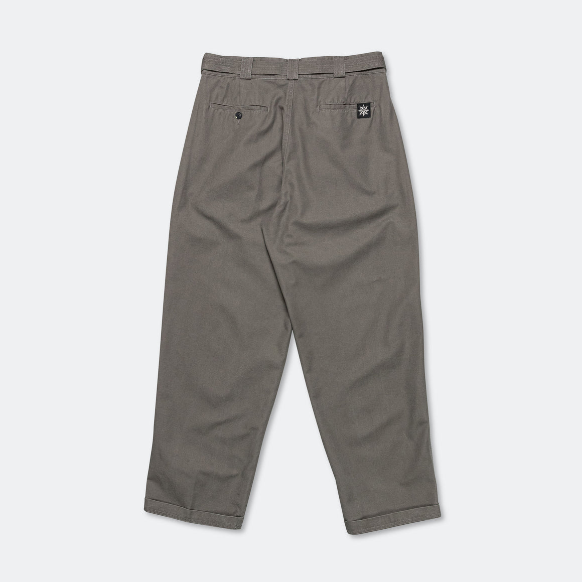 Beach Brains - Pleated Work Pant - Pewter Green - UP THERE