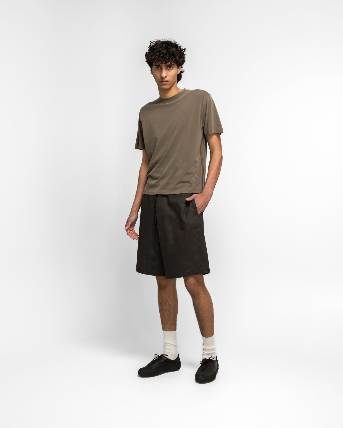 Beach Brains - Tide T-Shirt - Brown - UP THERE