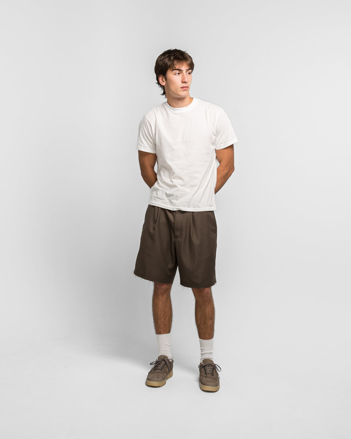 Beach Brains - Tide Tee - Crisp White - UP THERE