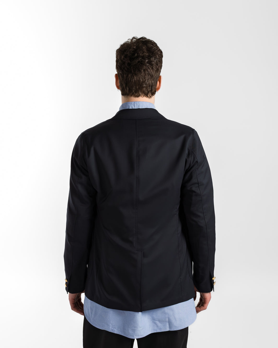 Beams Plus - 3B Blazer Combat Wool - Navy - UP THERE