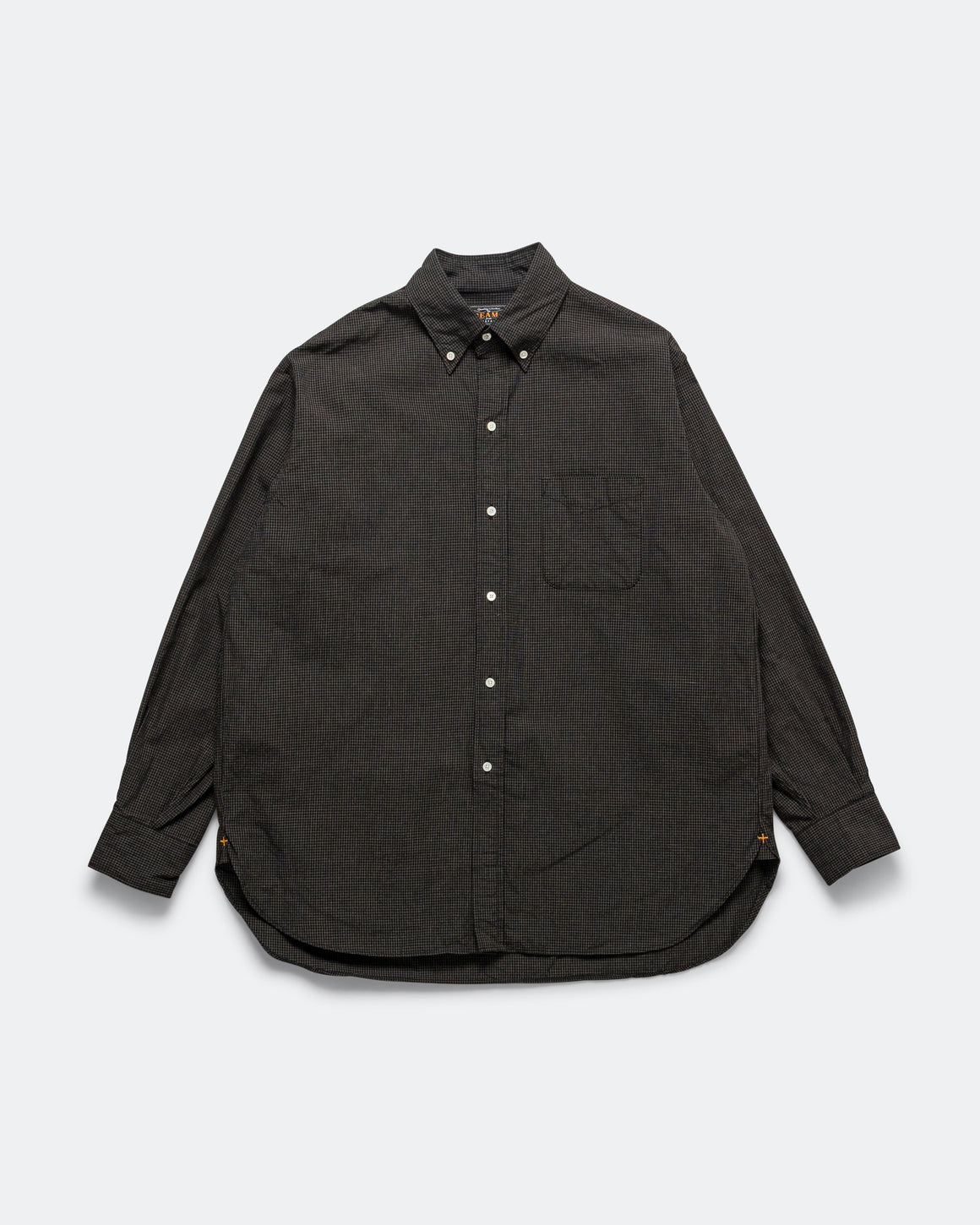 Beams Plus - B.D. Graph Plaid - Black - UP THERE