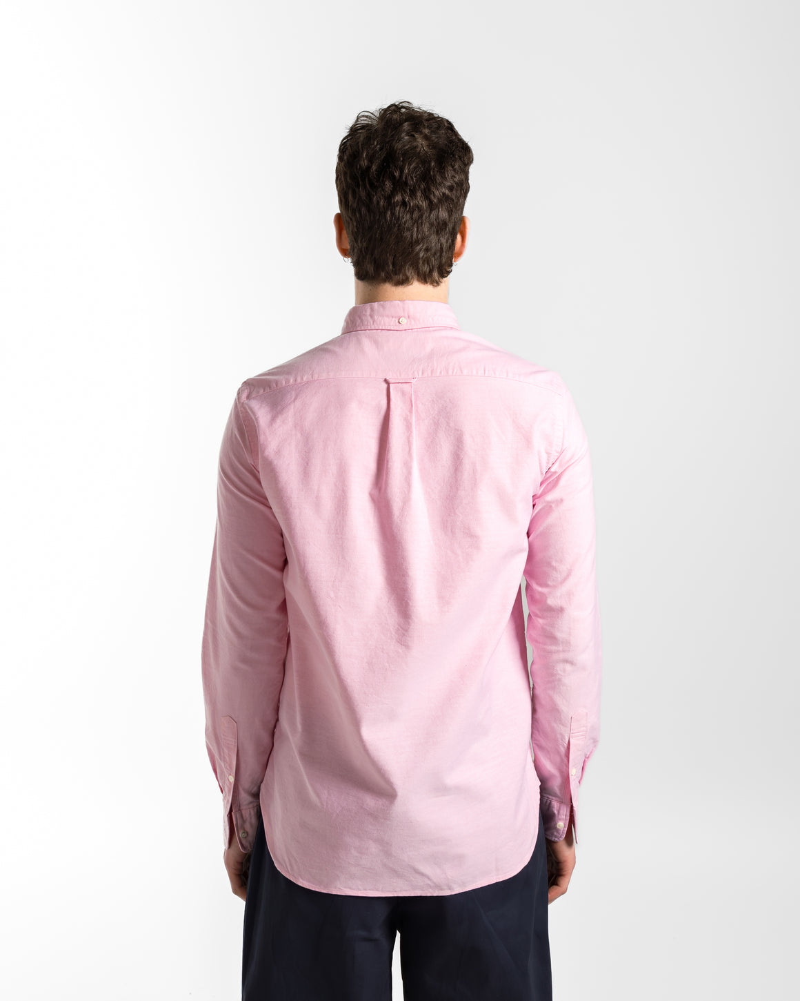 Beams Plus - B.D. Oxford Shirt - Pink - UP THERE