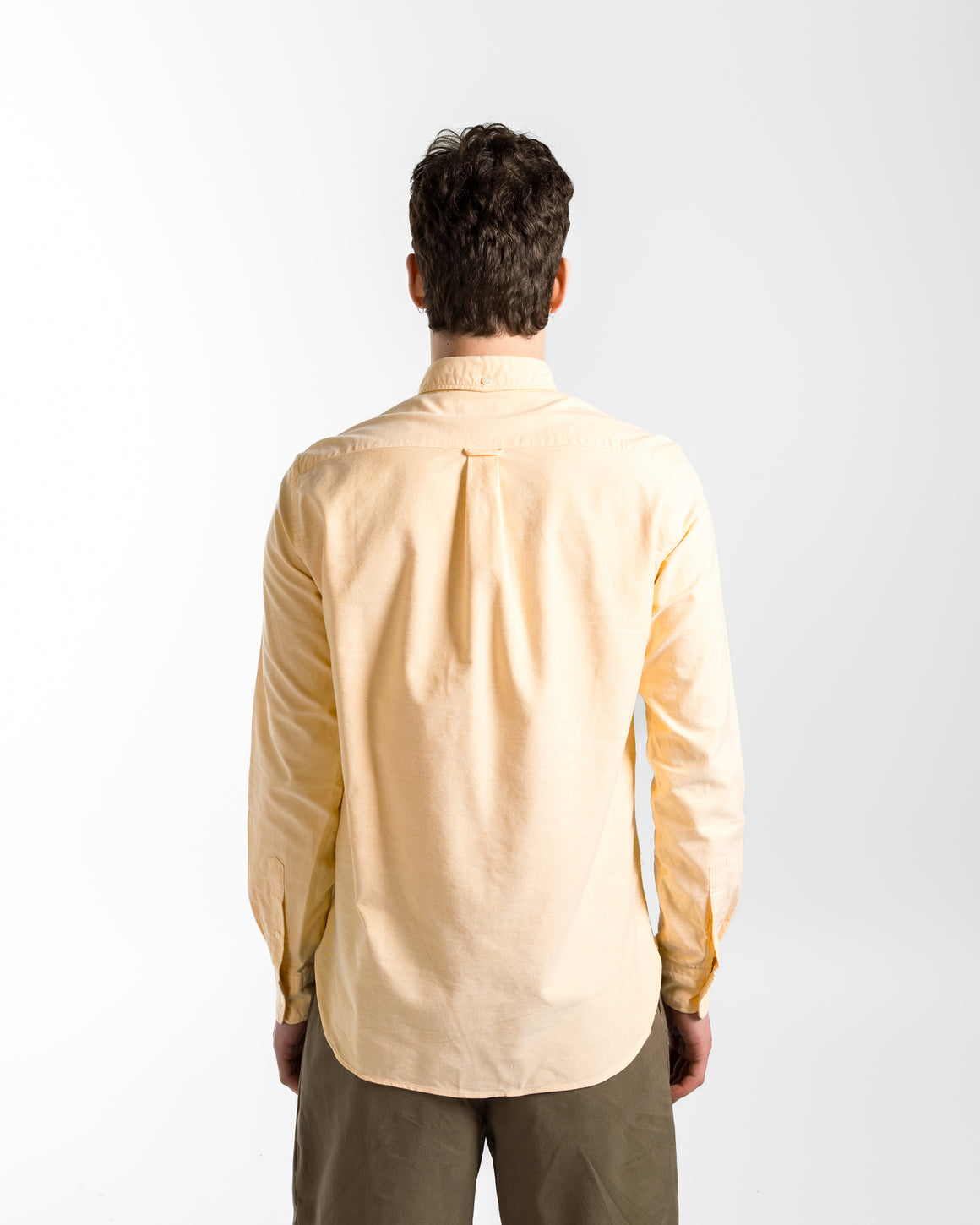 Beams Plus - B.D. Oxford Shirt - Yellow - UP THERE