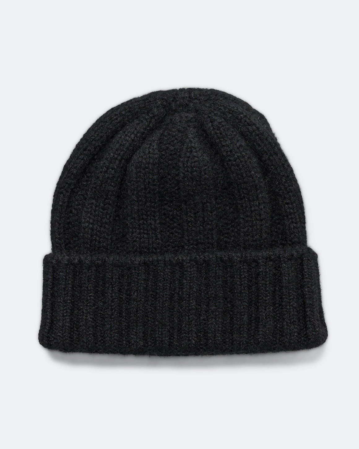 Beams Plus - Cashmere Rib Watch Cap - Black - UP THERE