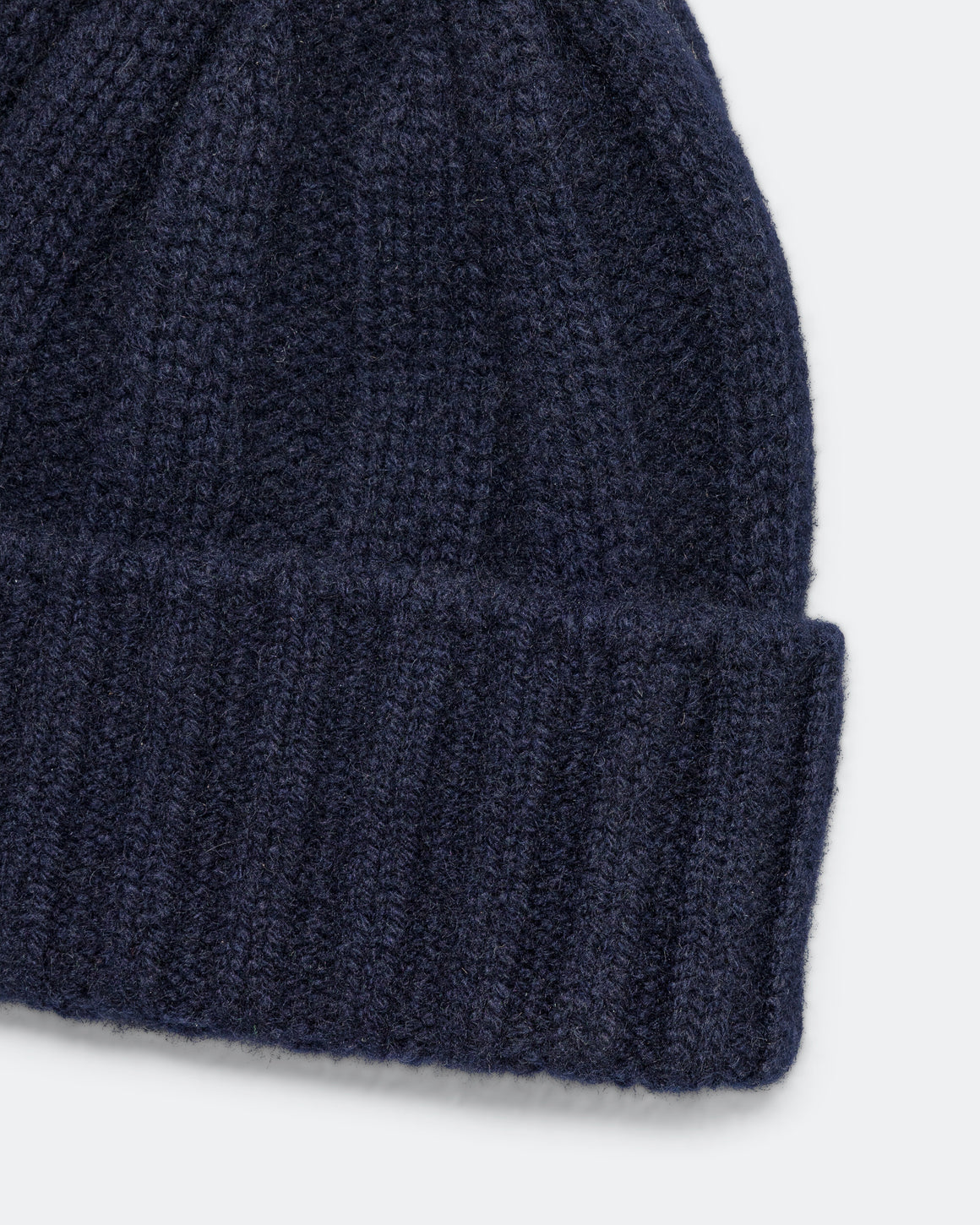 Beams Plus - Cashmere Rib Watch Cap - Blue - UP THERE