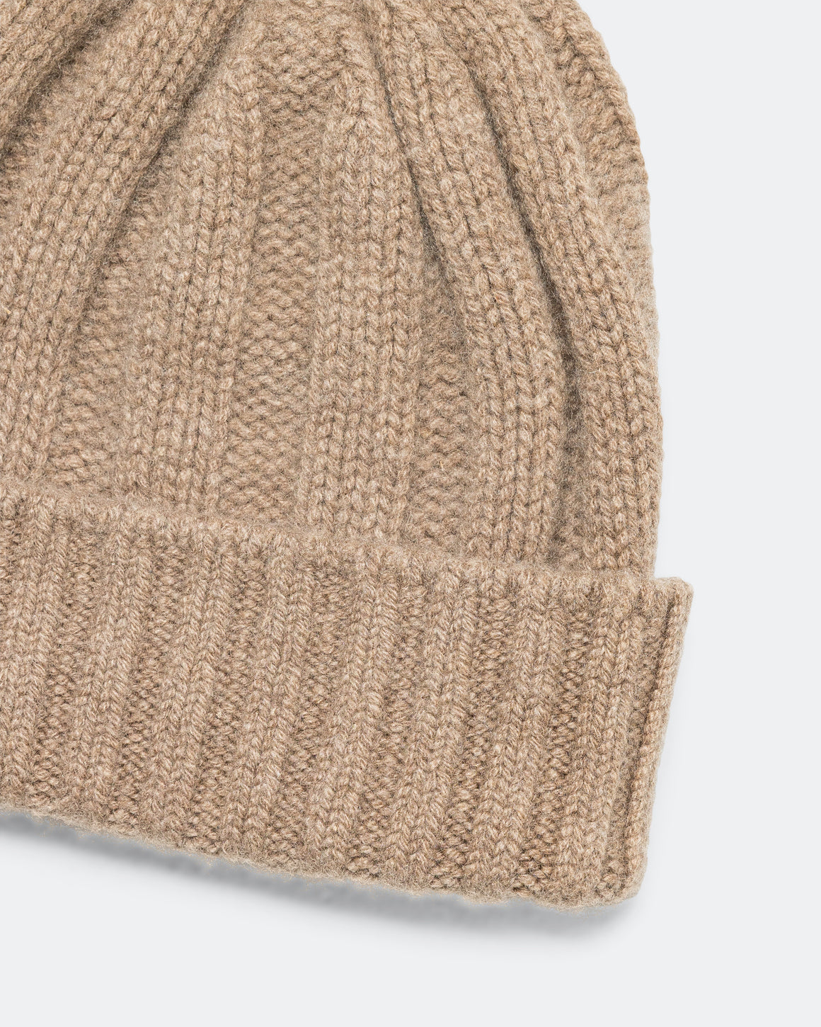Beams Plus - Cashmere Rib Watch Cap - Camel - UP THERE