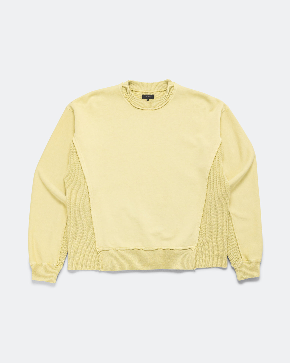 Beams - Docking Crew Neck - Yellow - UP THERE