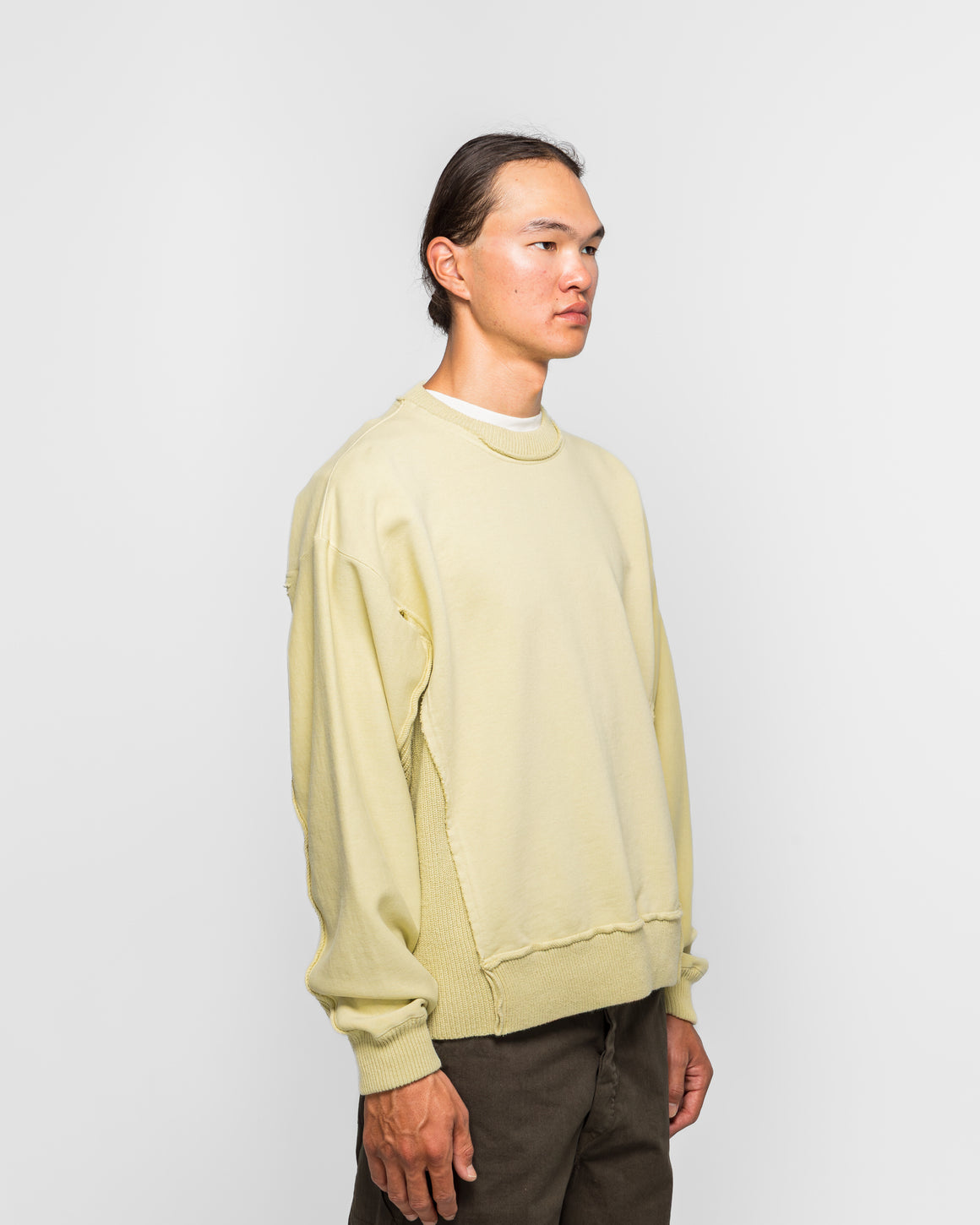 Beams - Docking Crew Neck - Yellow - UP THERE