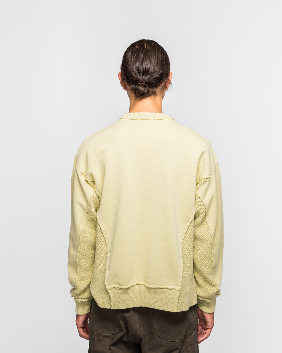 Beams - Docking Crew Neck - Yellow - UP THERE