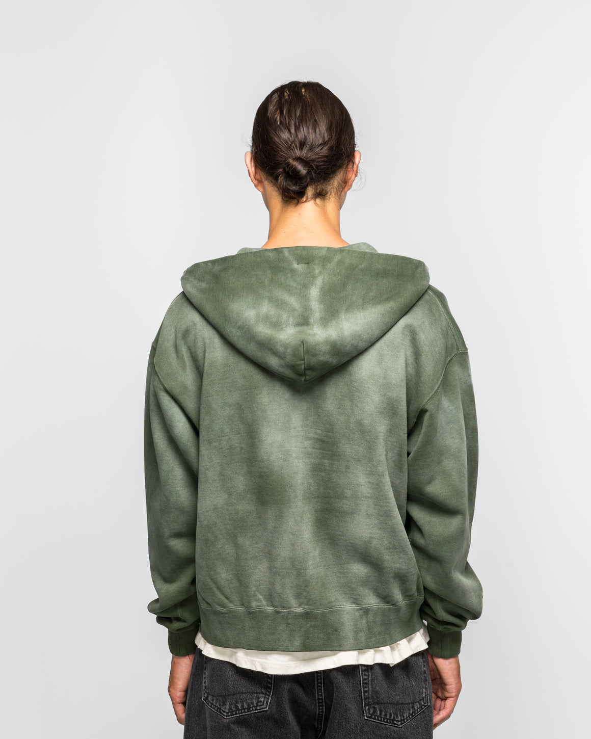 Beams - Fade Rivet Hoodie - Fade Green - UP THERE