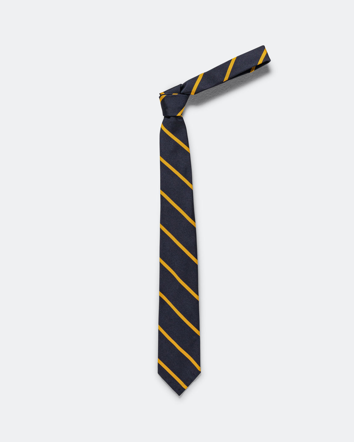 Beams Plus - Ivy Tie Regimental Bar Stripe - Yellow - UP THERE