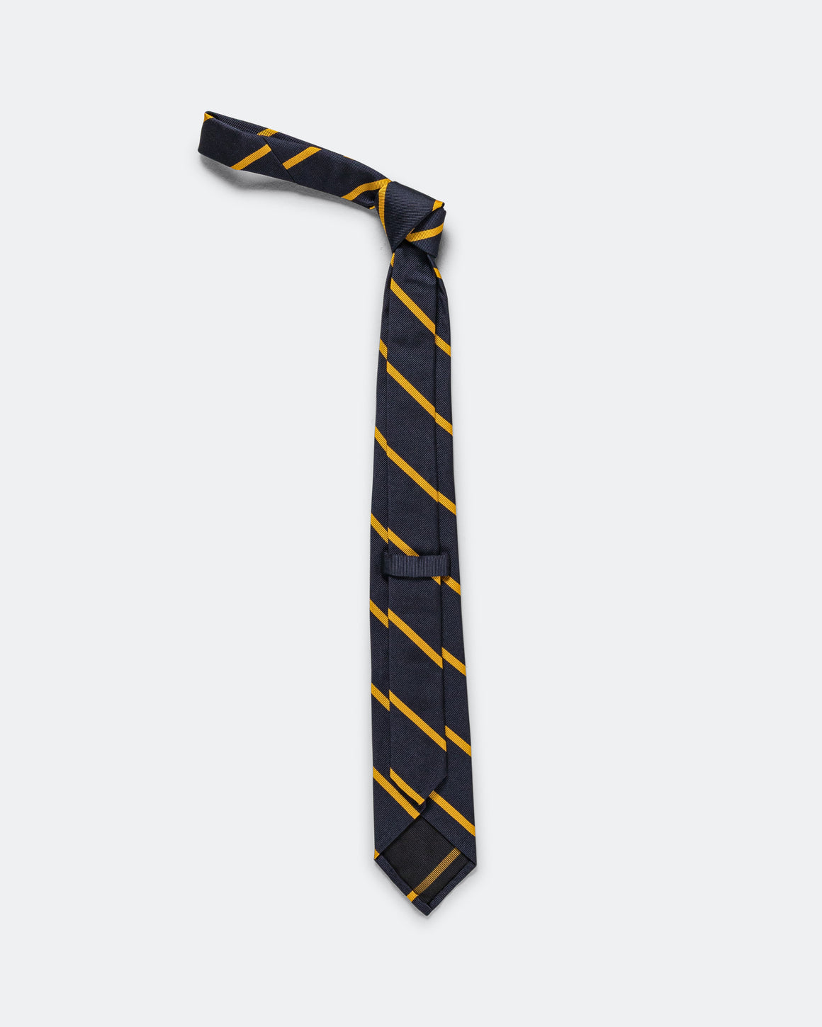 Beams Plus - Ivy Tie Regimental Bar Stripe - Yellow - UP THERE