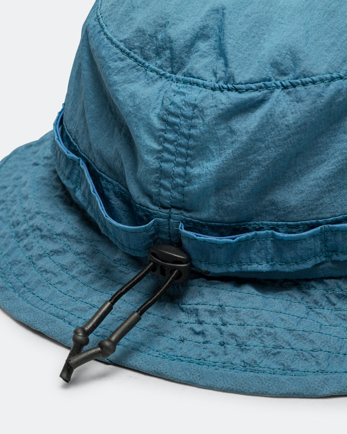 Beams Plus - Jungle Hat Nylon Pigment Print - Sax - UP THERE