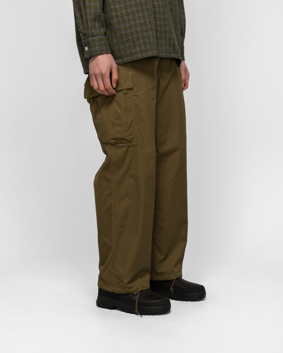 Beams Plus - MIL 6 Pocket 80/3 Ripstop Pants - Olive - UP THERE