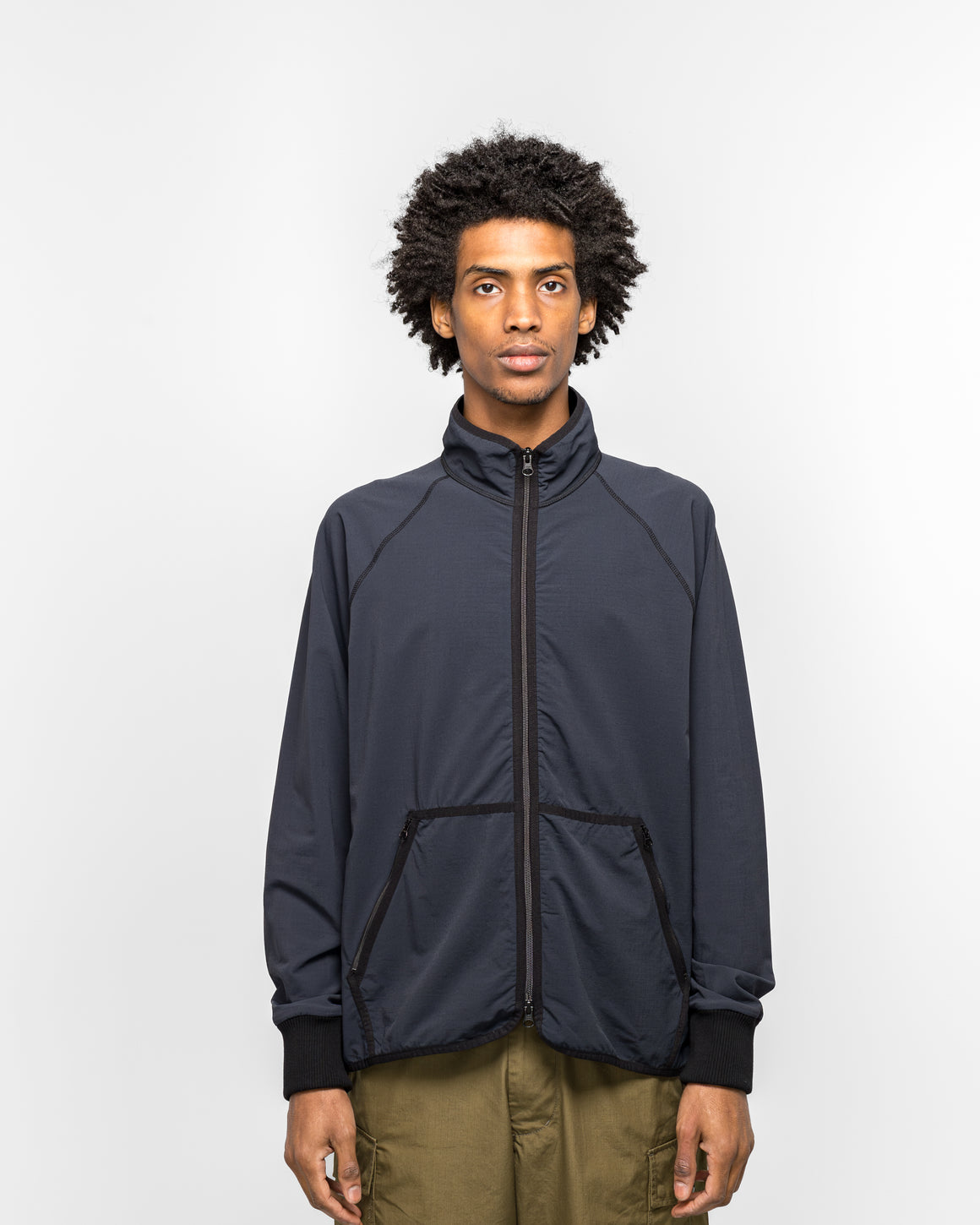 Beams Plus - MIL Liner Jersey Back Fleece - Black - UP THERE