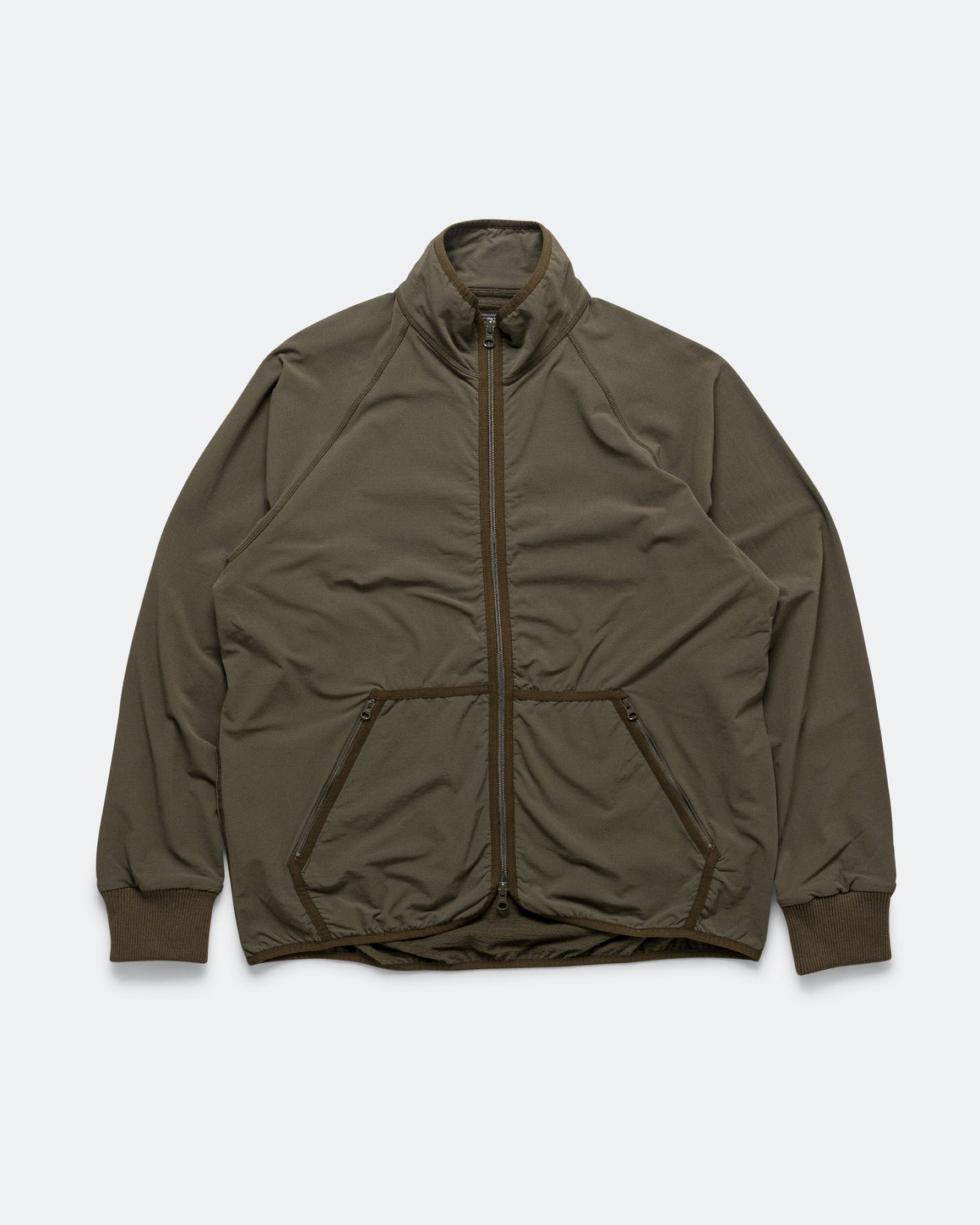 Beams Plus - MIL Liner Jersey Back Fleece - Olive - UP THERE