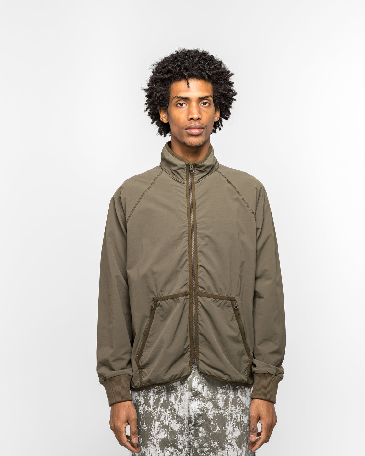 Beams Plus - MIL Liner Jersey Back Fleece - Olive - UP THERE