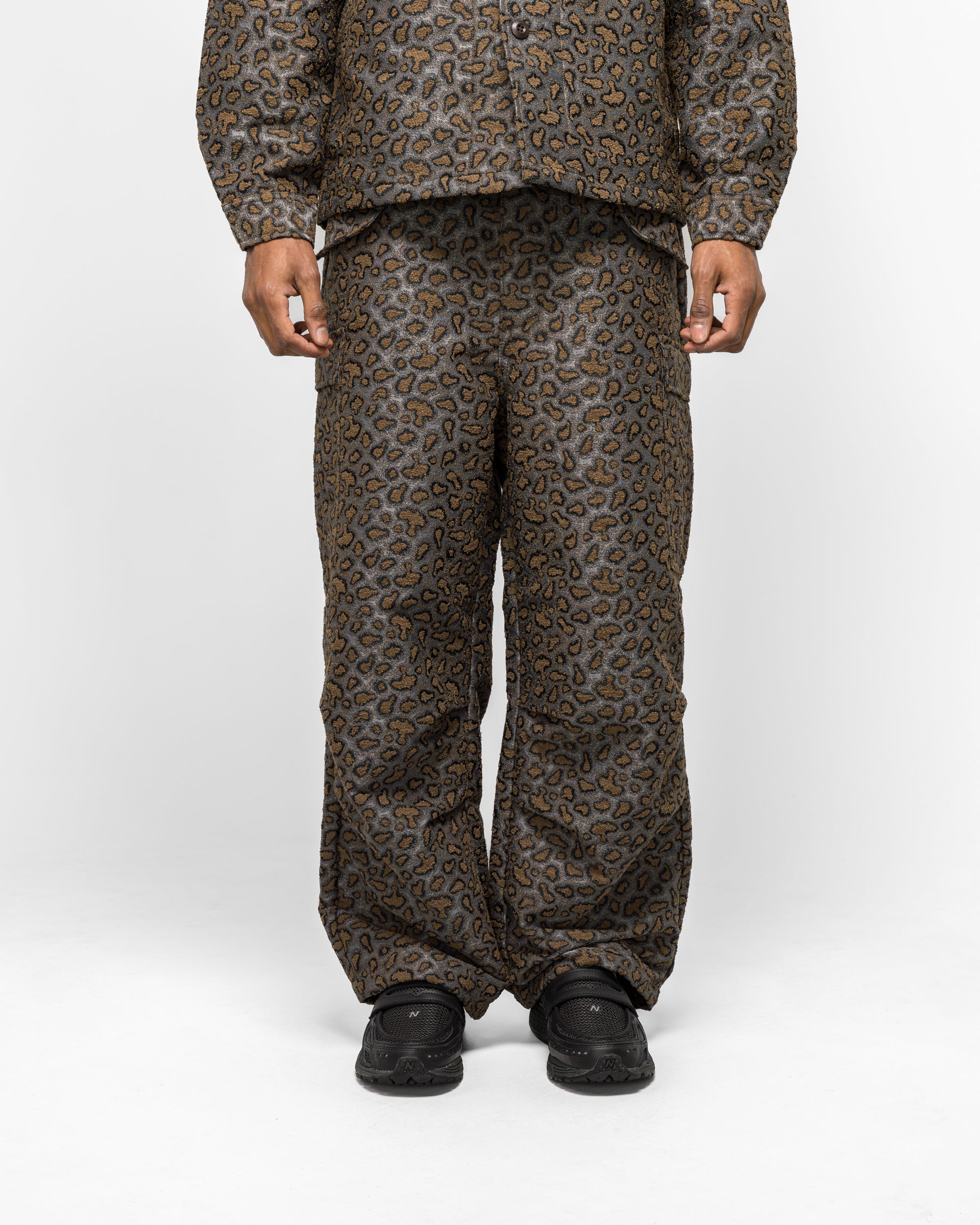 パンツ BEAMS PLUS MIL Over 6 Pockets Camo Beams Plus - MIL Over 6 Pockets Camo Jacquard - Brown | UP THERE