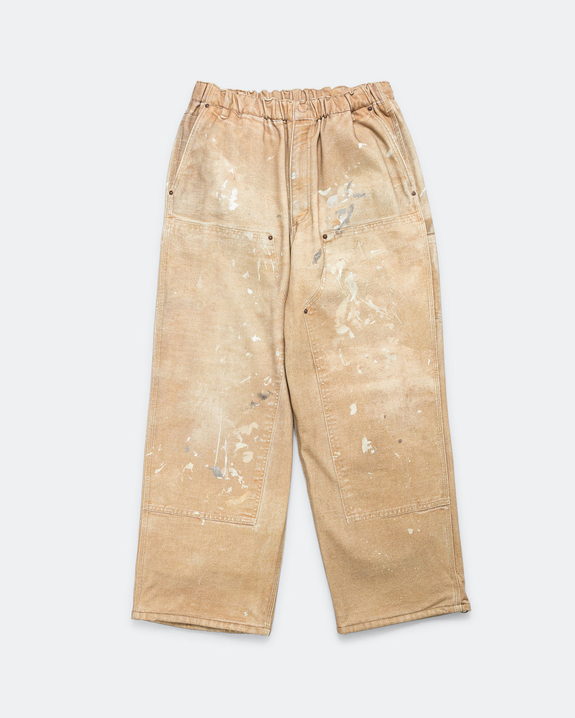 Beams - Mock Print Double Knee - Fade Beige - UP THERE