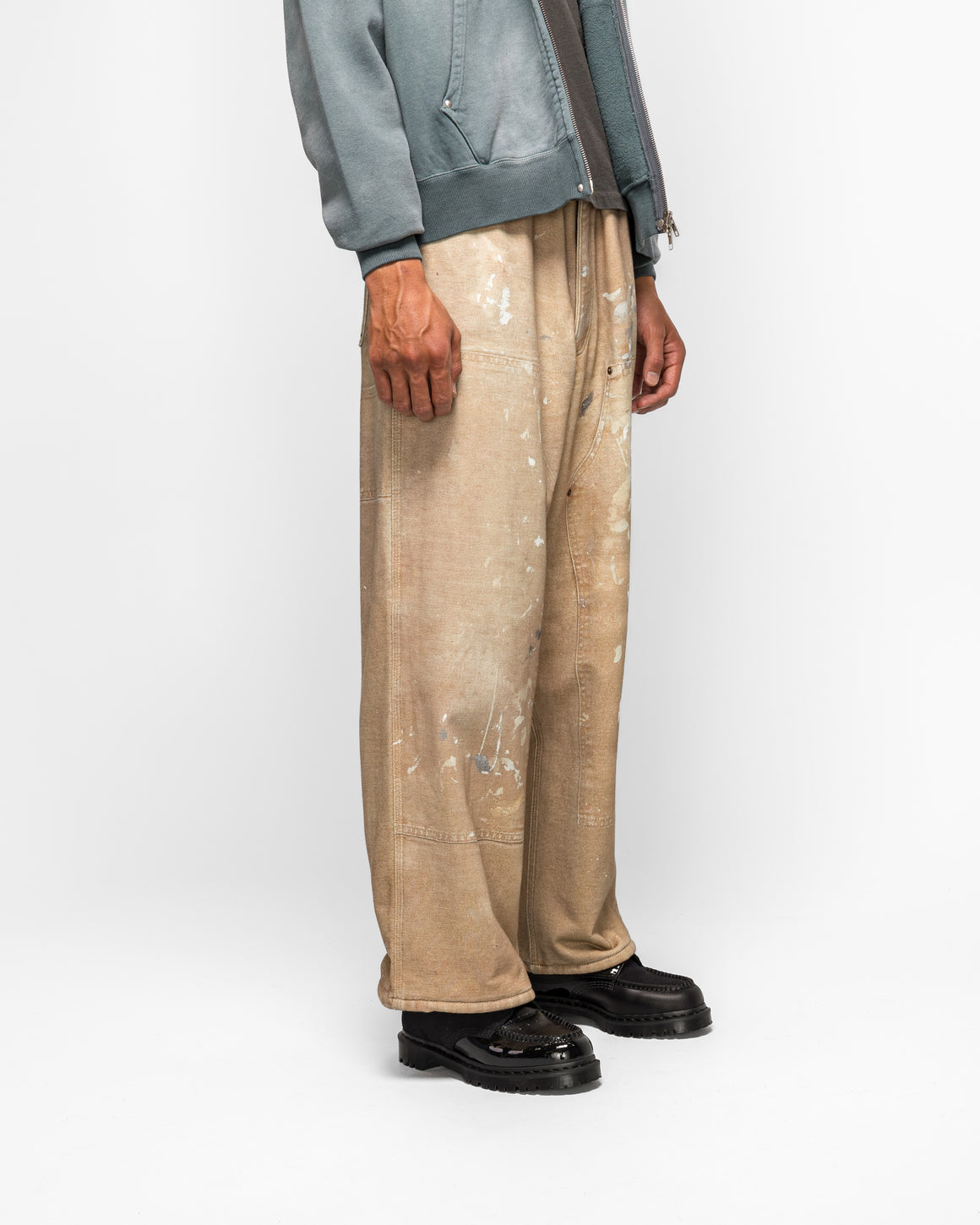 Beams - Mock Print Double Knee - Fade Beige - UP THERE