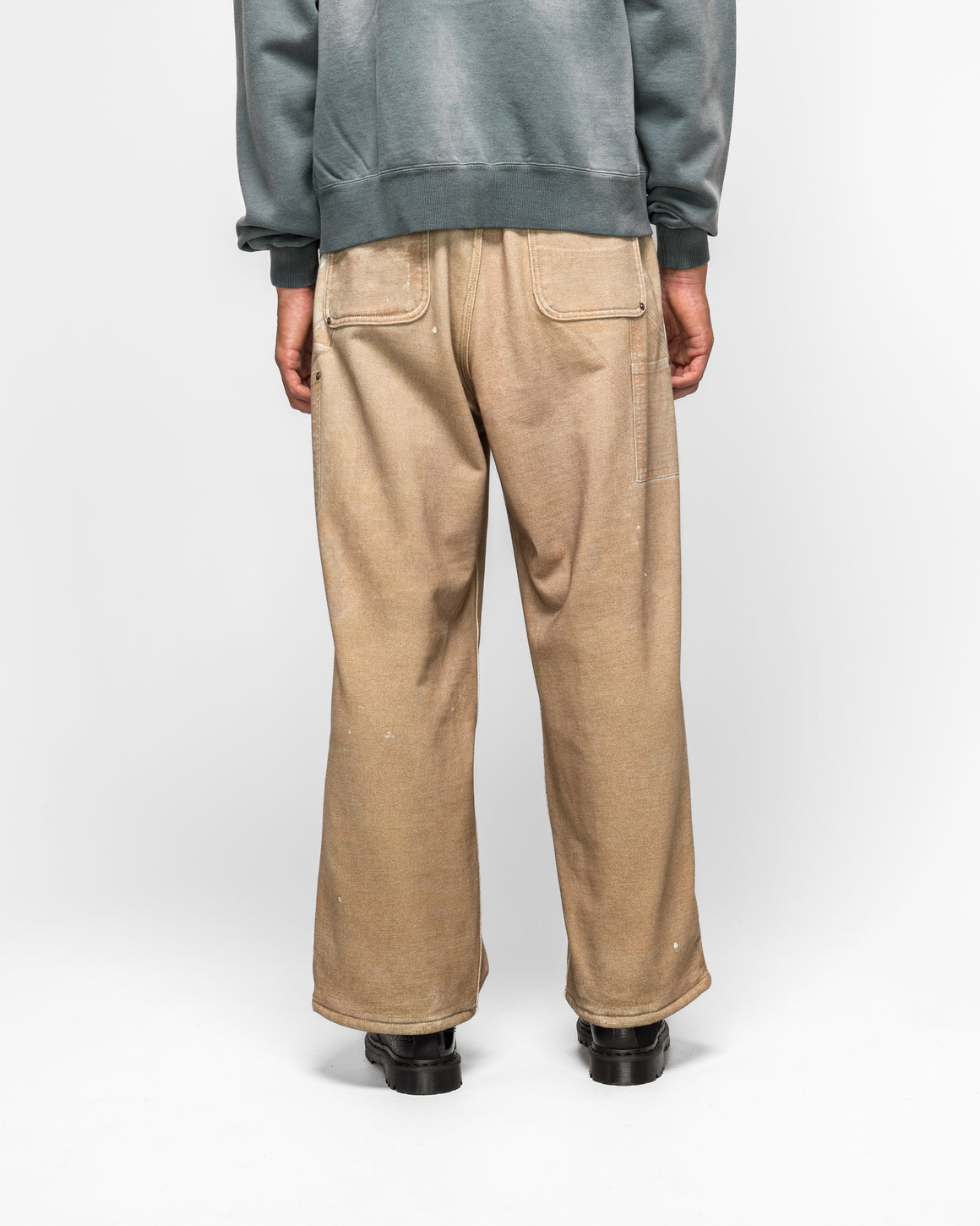 Beams - Mock Print Double Knee - Fade Beige - UP THERE