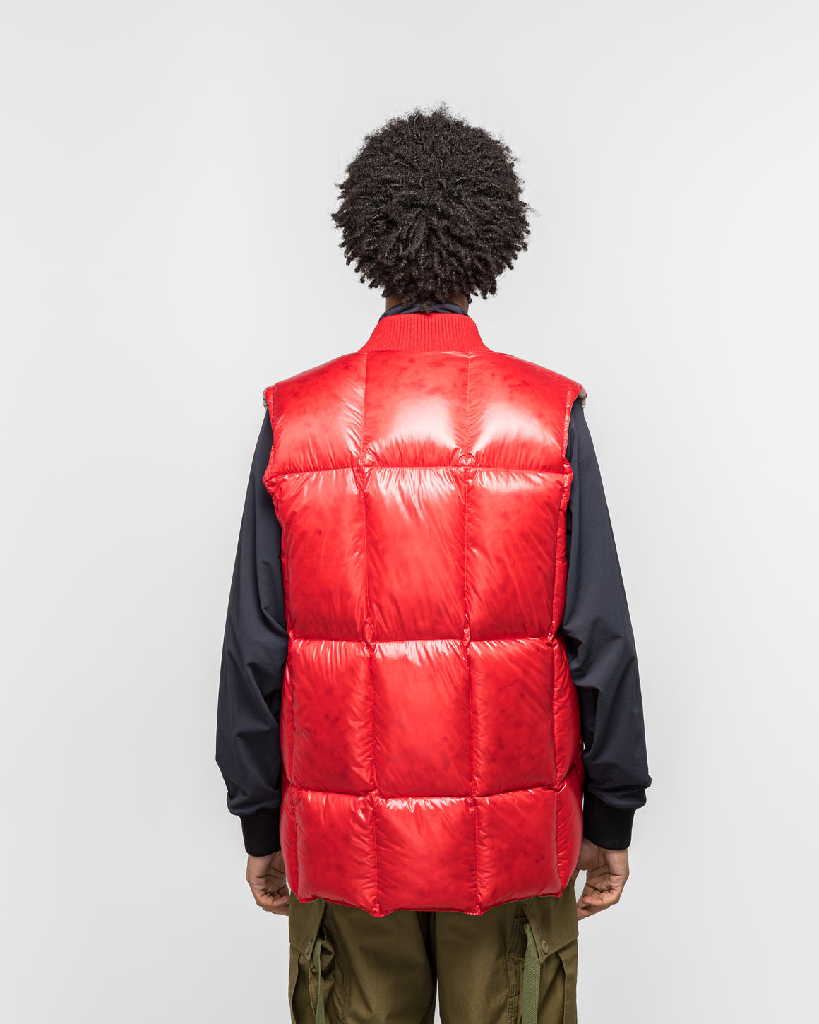 Beams Plus - MT Down Vest - Red - UP THERE