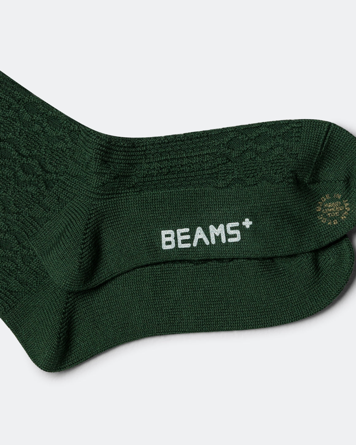 Beams Plus - Patchwork Like Socks - Green - UP THERE