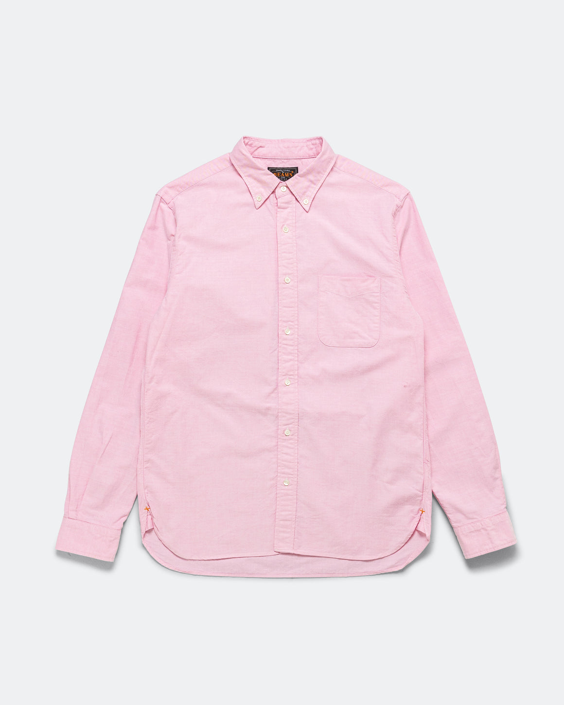 Beams Plus - B.D. Oxford Shirt - Pink - UP THERE