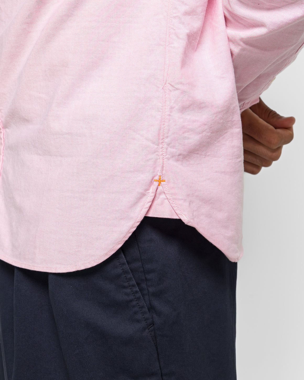 Beams Plus - B.D. Oxford Shirt - Pink - UP THERE