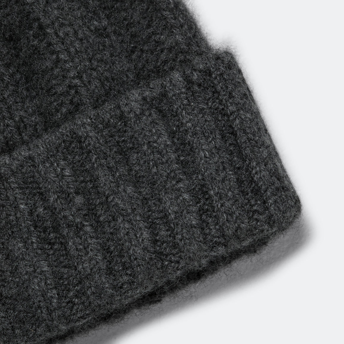 Beams Plus - Cashmere Rib Watch Cap - Charcoal - UP THERE