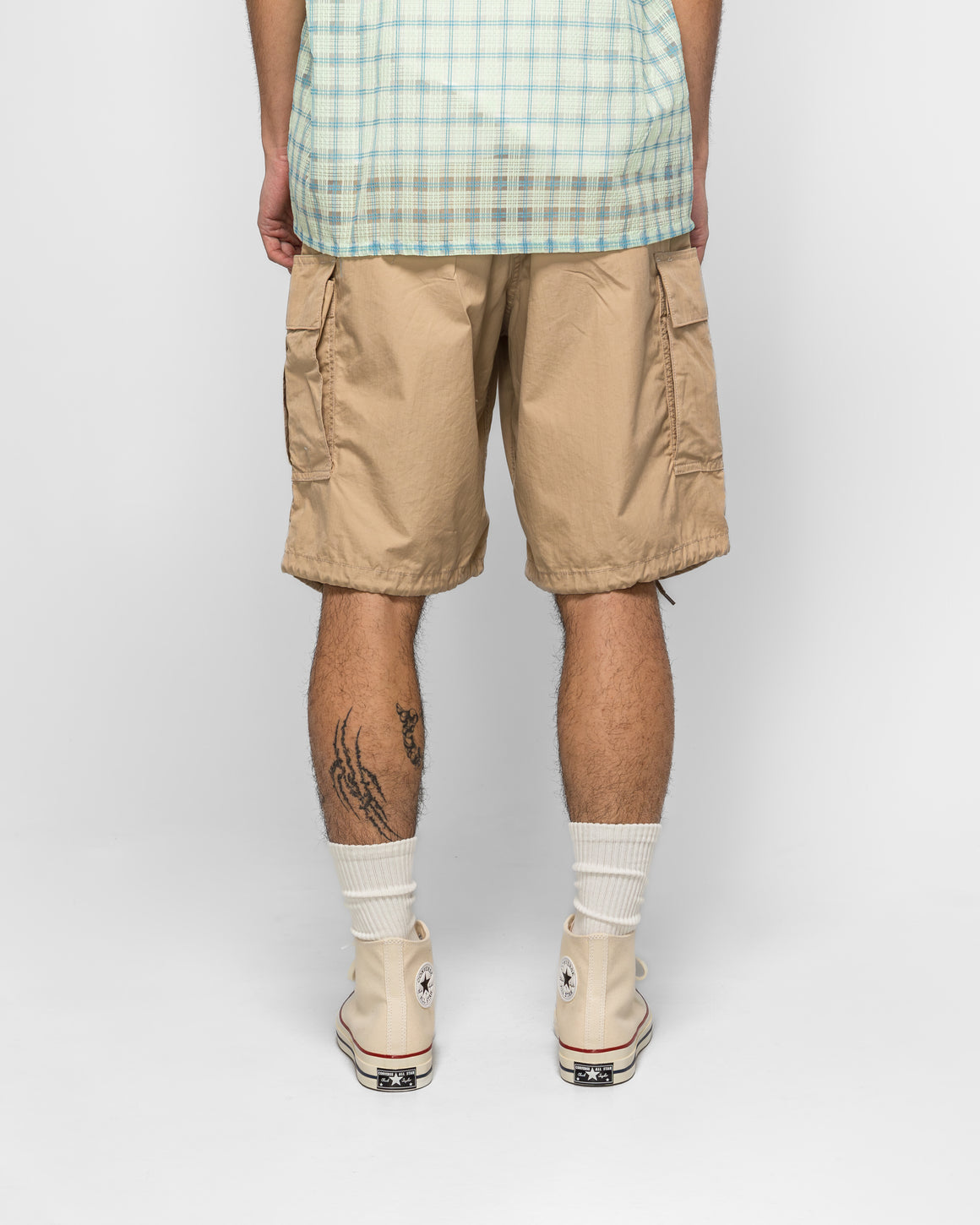 Beams Plus - MIL 6 Pocket 80/3 Rip Stop - Beige - UP THERE