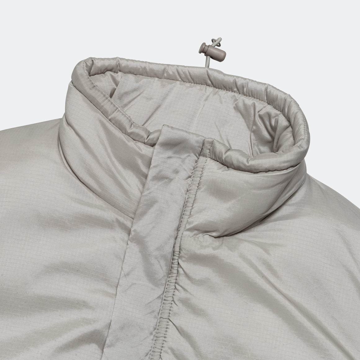 Beams Plus - MIL Puff Vest Nylon Rip Stop - Grey - UP THERE