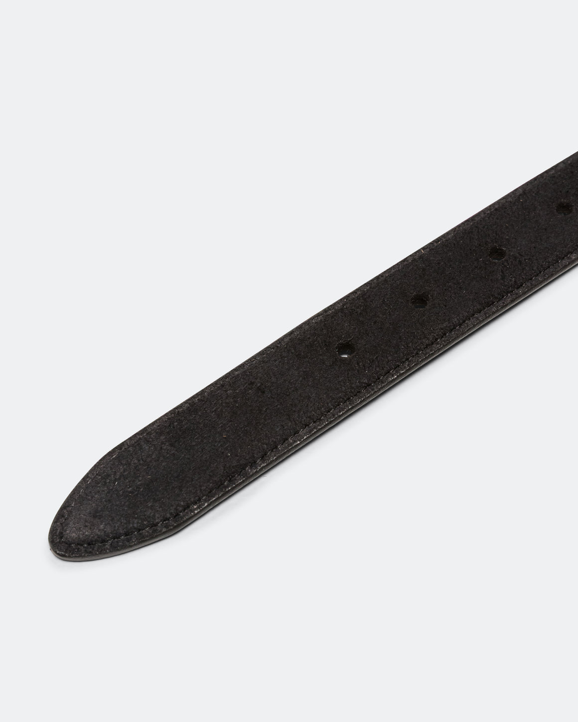 Beams Plus - Suede Belt - Black - UP THERE