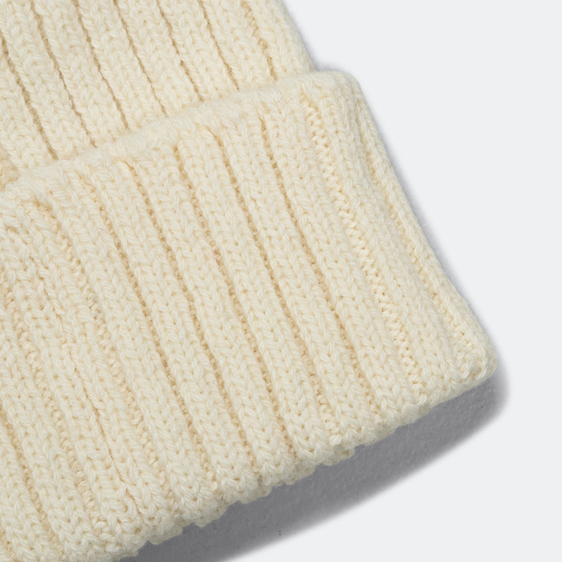 Beams Plus - Wool Watch Cap - Natural - UP THERE